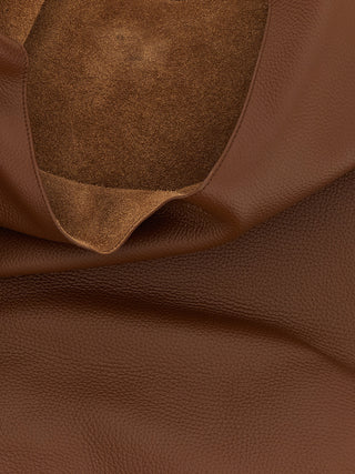 Brown Cowhide Shoulder Bag