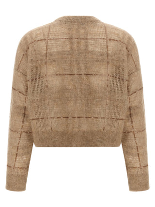 Beige Wool Cardigan