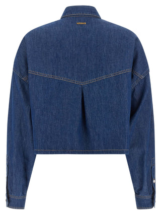 Blue Cotton Blouse