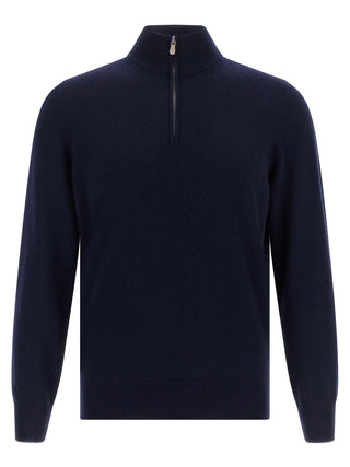 Blue Cashmere Cardigan