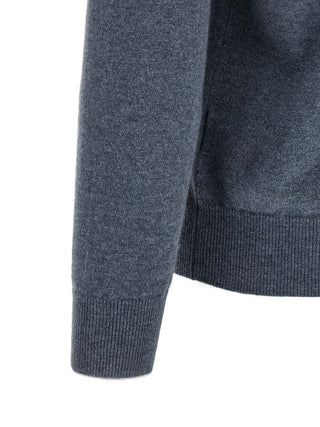 Blue Cashmere Cardigan