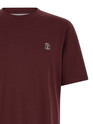 Bordeaux Cotton T-Shirt