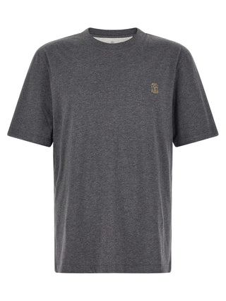 Gray Cotton T-Shirt