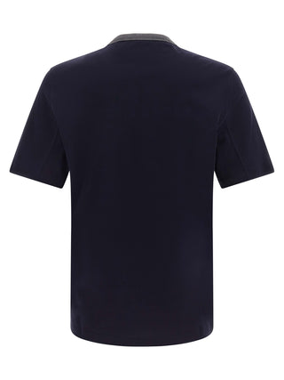 Blue Cotton T-Shirt