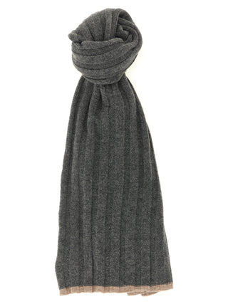 Gray Cashmere Scarf