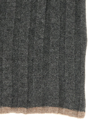 Gray Cashmere Scarf