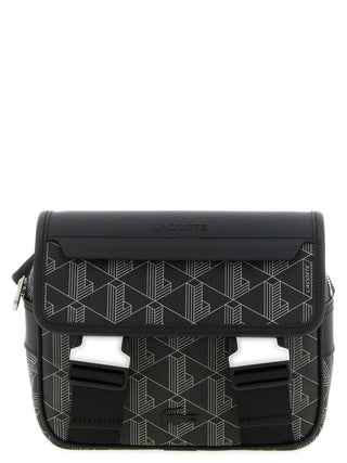 Black Pvc Crossbody Bag