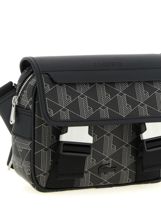 Black Pvc Crossbody Bag