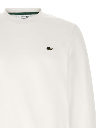 White Cotton Sweatshirt