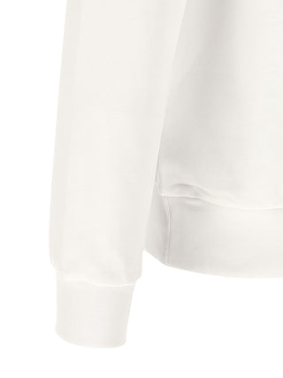 White Cotton Sweatshirt