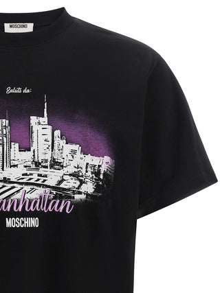 Black Cotton T-Shirt