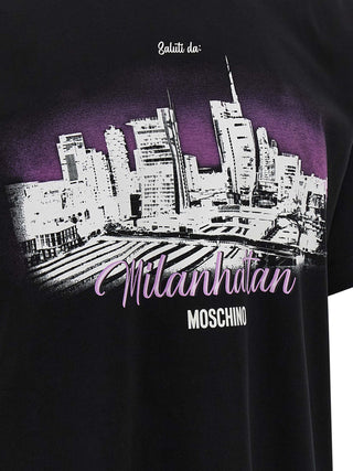 Black Cotton T-Shirt