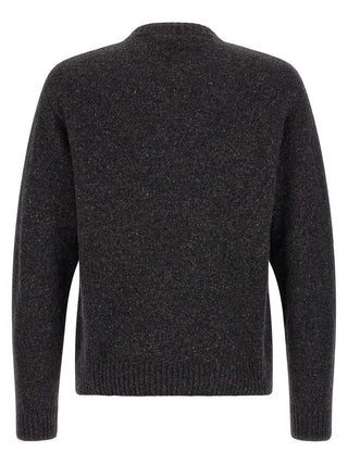 Gray Wool Cardigan
