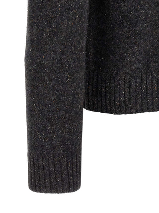 Gray Wool Cardigan