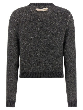 Gray Wool Cardigan