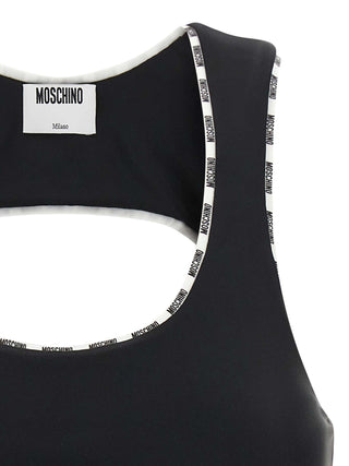 Bicolor Polyamide Sport Bra