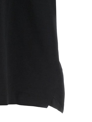 Black Polyester Polo Shirt