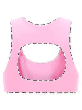 Top deportivo multicolor de poliamida