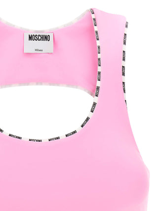 Top deportivo multicolor de poliamida