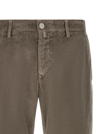 Pantalones chinos de algodón gris