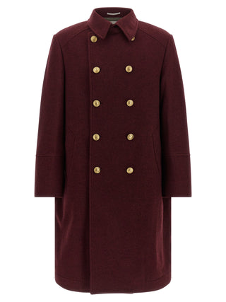 Bordeaux Cashmere Coat
