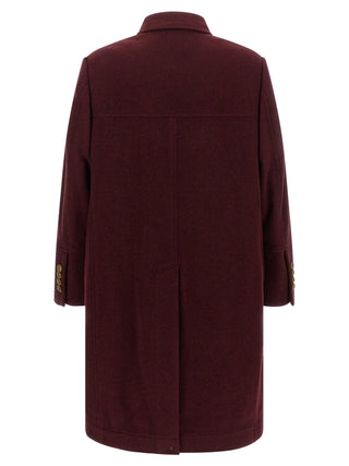 Bordeaux Cashmere Coat