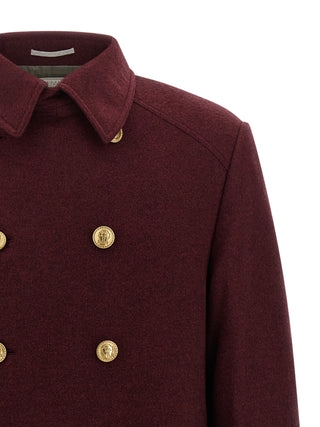 Bordeaux Cashmere Coat