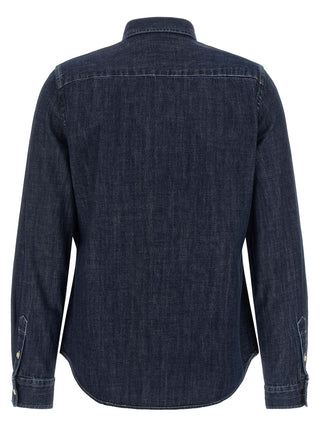Blue Cotton Blouse