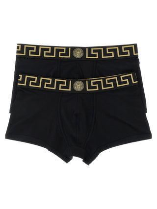 Boxers de algodón negros