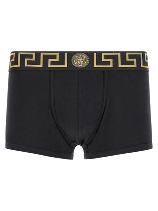 Boxers de algodón negros