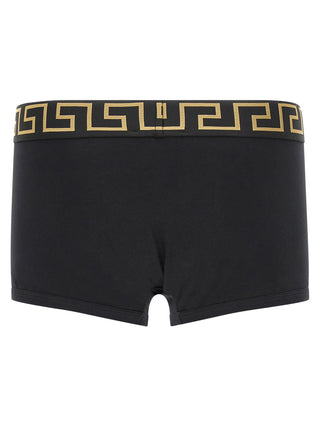 Boxers de algodón negros