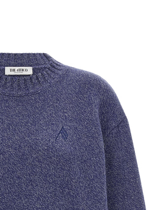 Blue Virgin Wool Cardigan