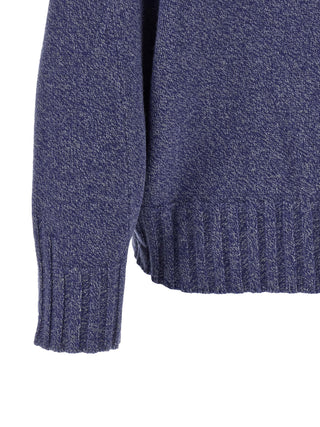 Blue Virgin Wool Cardigan