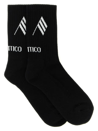 Bicolor Cotton Socks