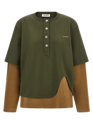 Bicolor Cotton Sweatshirt