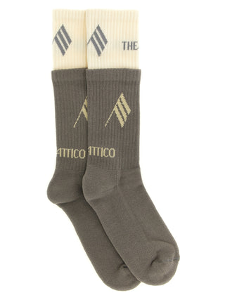 Gray Cotton Socks