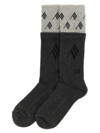 Gray Cotton Socks