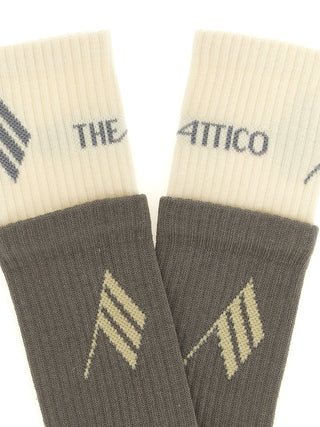 Gray Cotton Socks