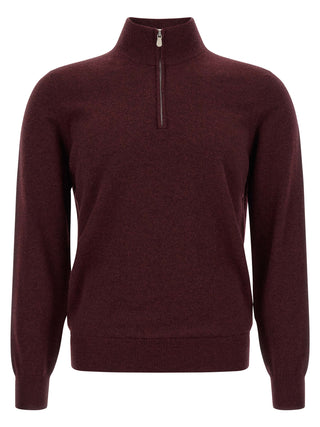 Bordeaux Cashmere Cardigan