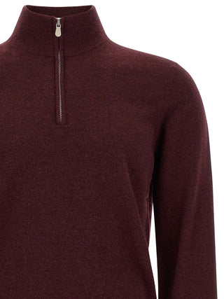 Bordeaux Cashmere Cardigan