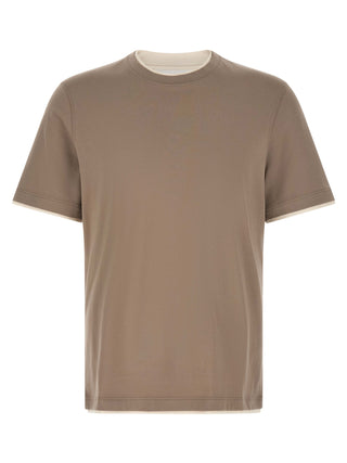 Gray Cotton T-Shirt
