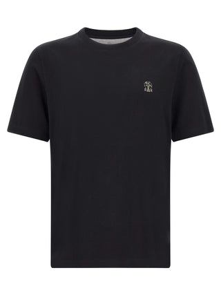 Black Cotton T-Shirt