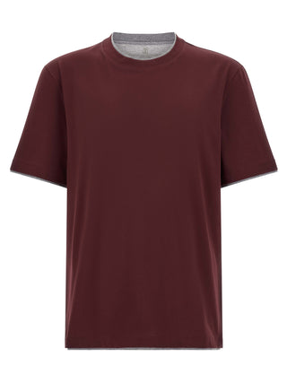 Bordeaux Cotton T-Shirt