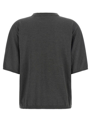 Gray Cashmere Cardigan
