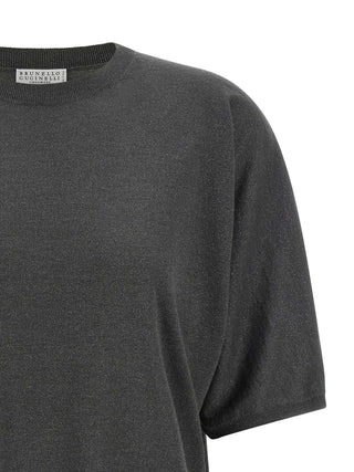 Gray Cashmere Cardigan
