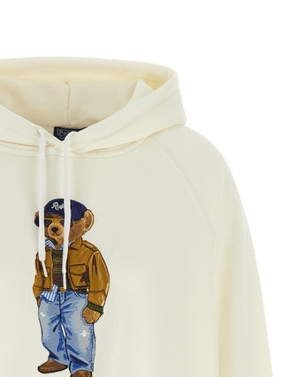 White Cotton Sweatshirt