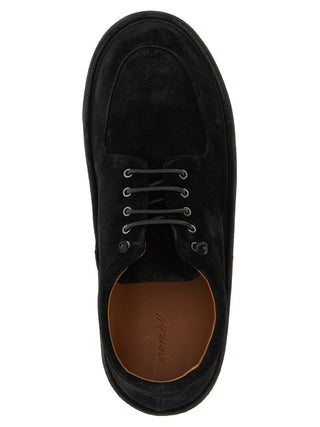 Black Calfskin Oxfords And Derbies