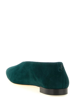 Bicolor Leather Ballet Flats