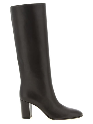 Brown Calfskin Over The Knee