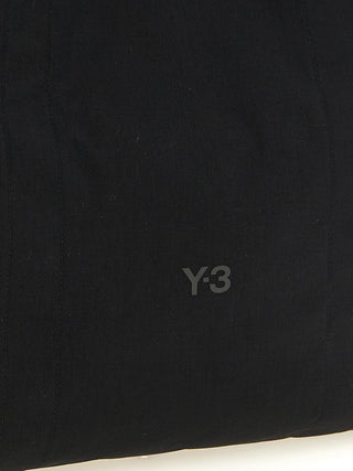 Black Polyamide Tote Bag